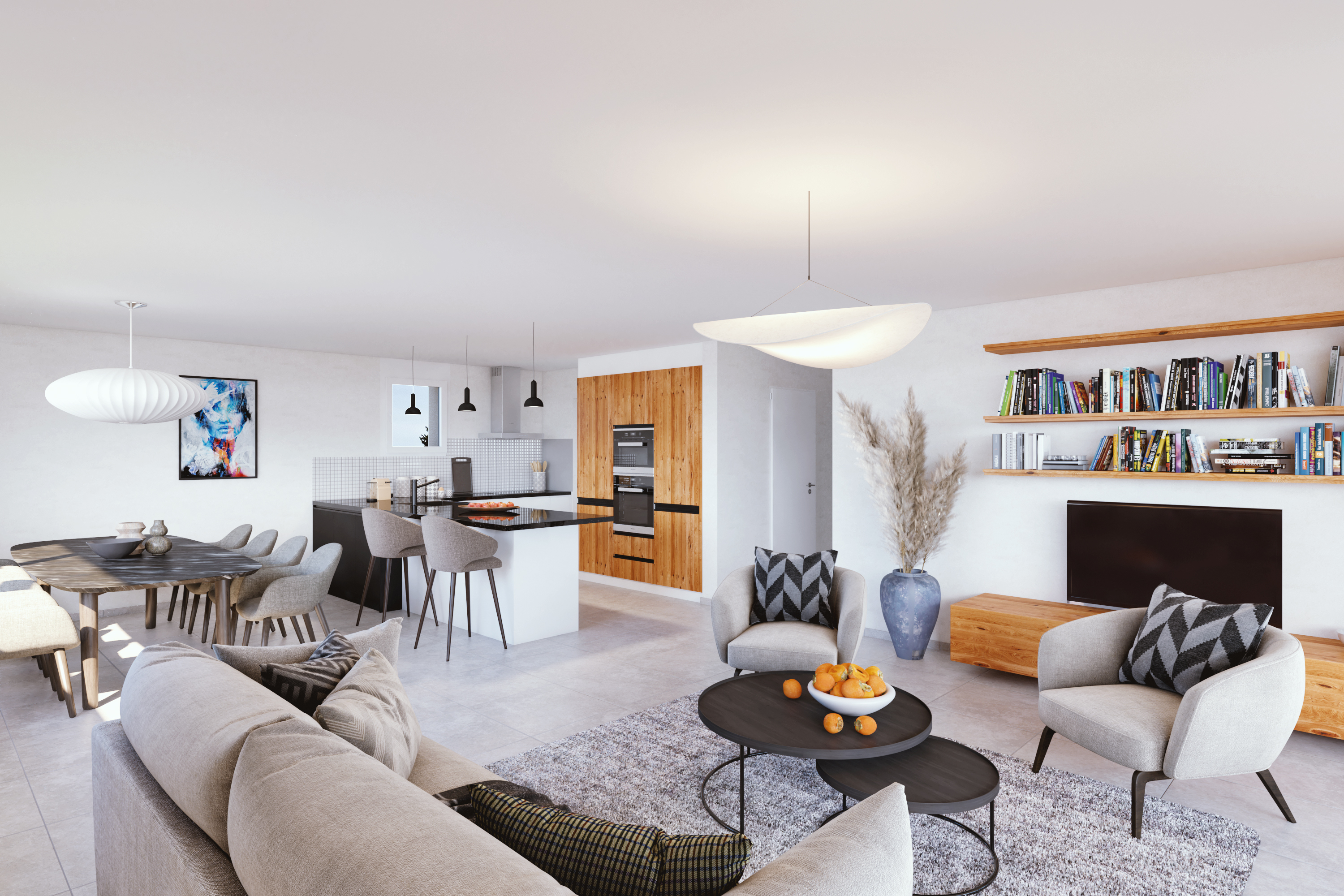 3 appartements en PPE à Corminboeuf - Vente par CNC IMMOBILIER SA 026 422 32 32