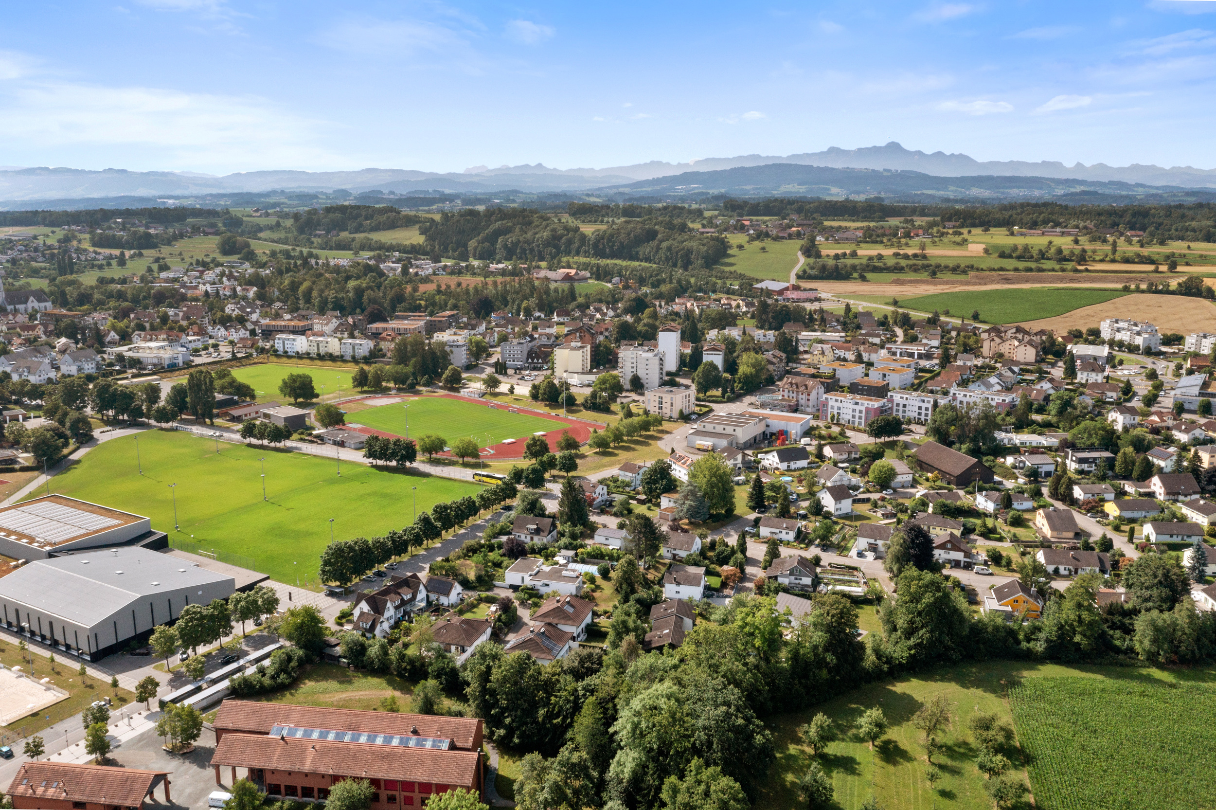 Zentrale Lage in Amrswil