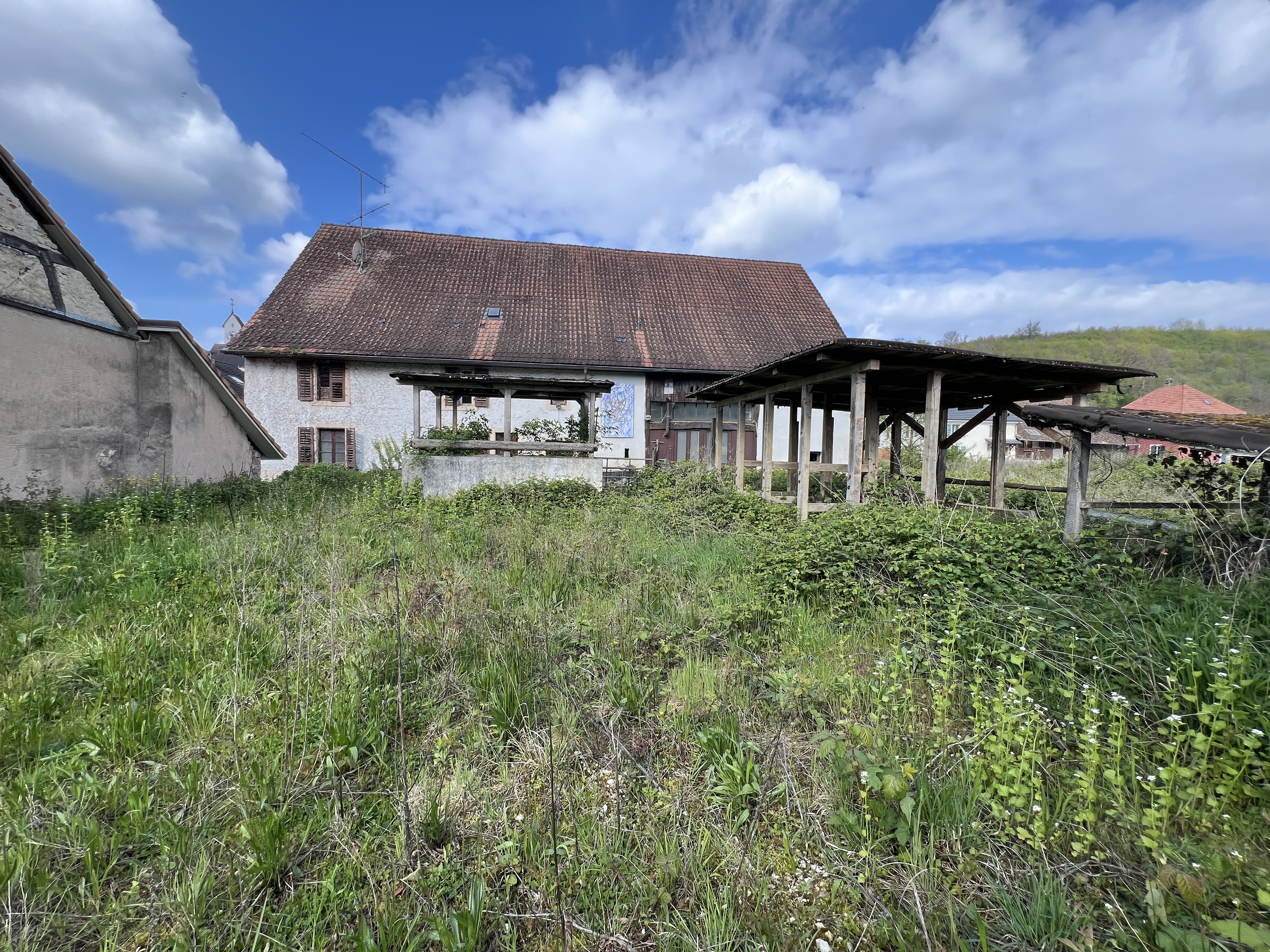 Haus   großer Garten