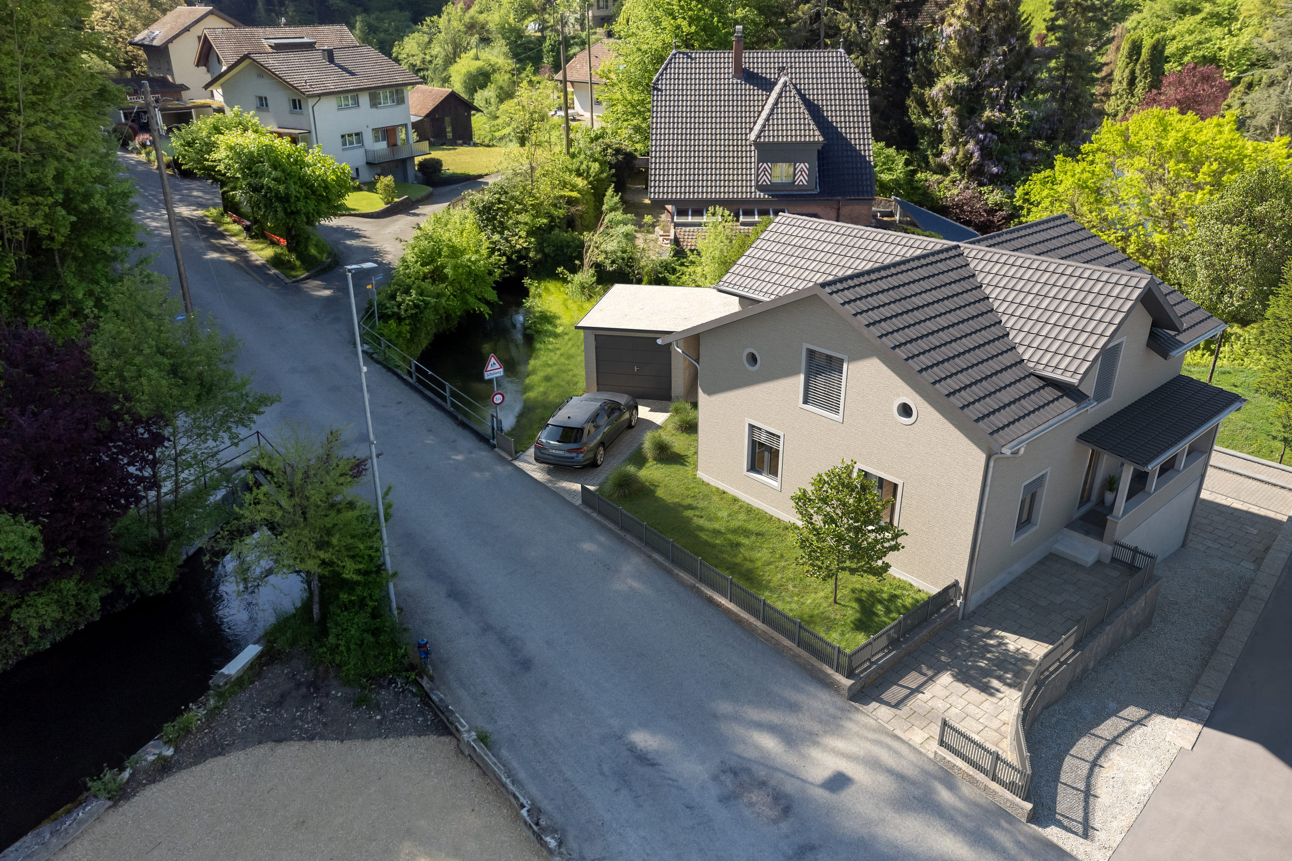 Visualisierung für möglichen Neubau