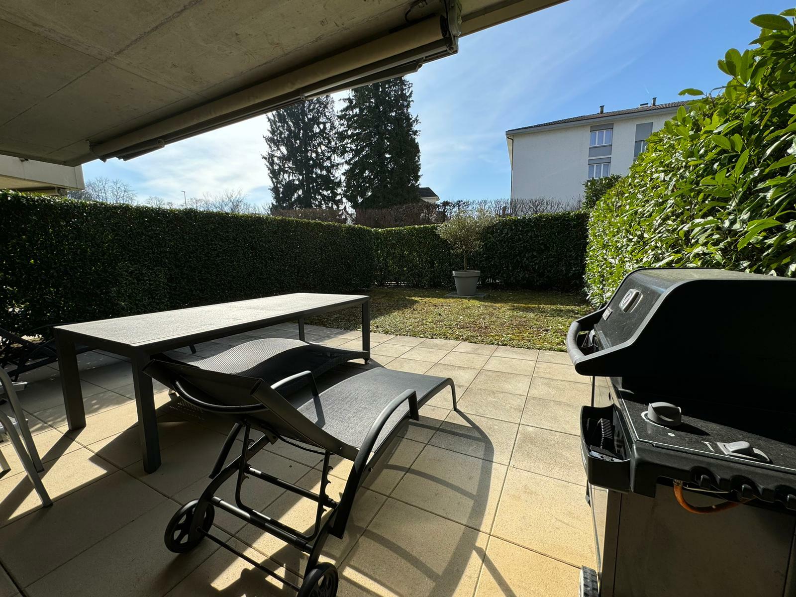 Terrasse + jardin