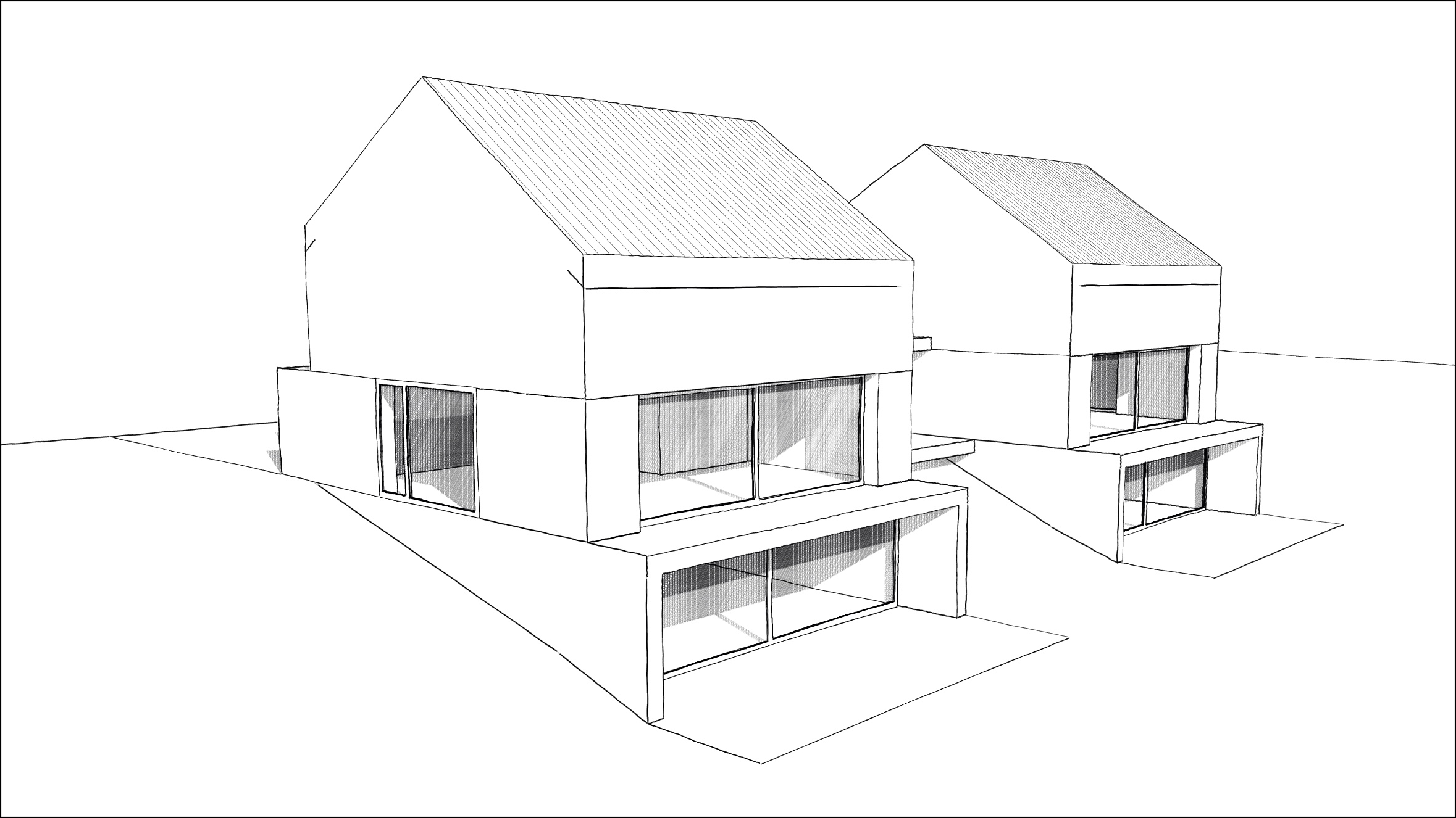 Promotion immobilière à Essert - le Mouret (FR) avec 15 villas neuves à vendre sur plan.