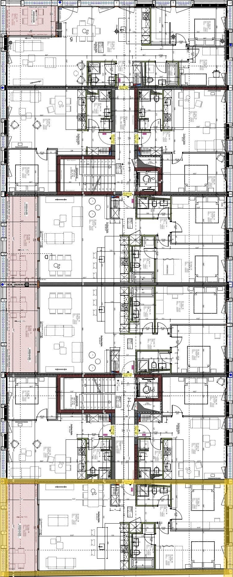 Situation de l'appartement au 2ème étage - EST