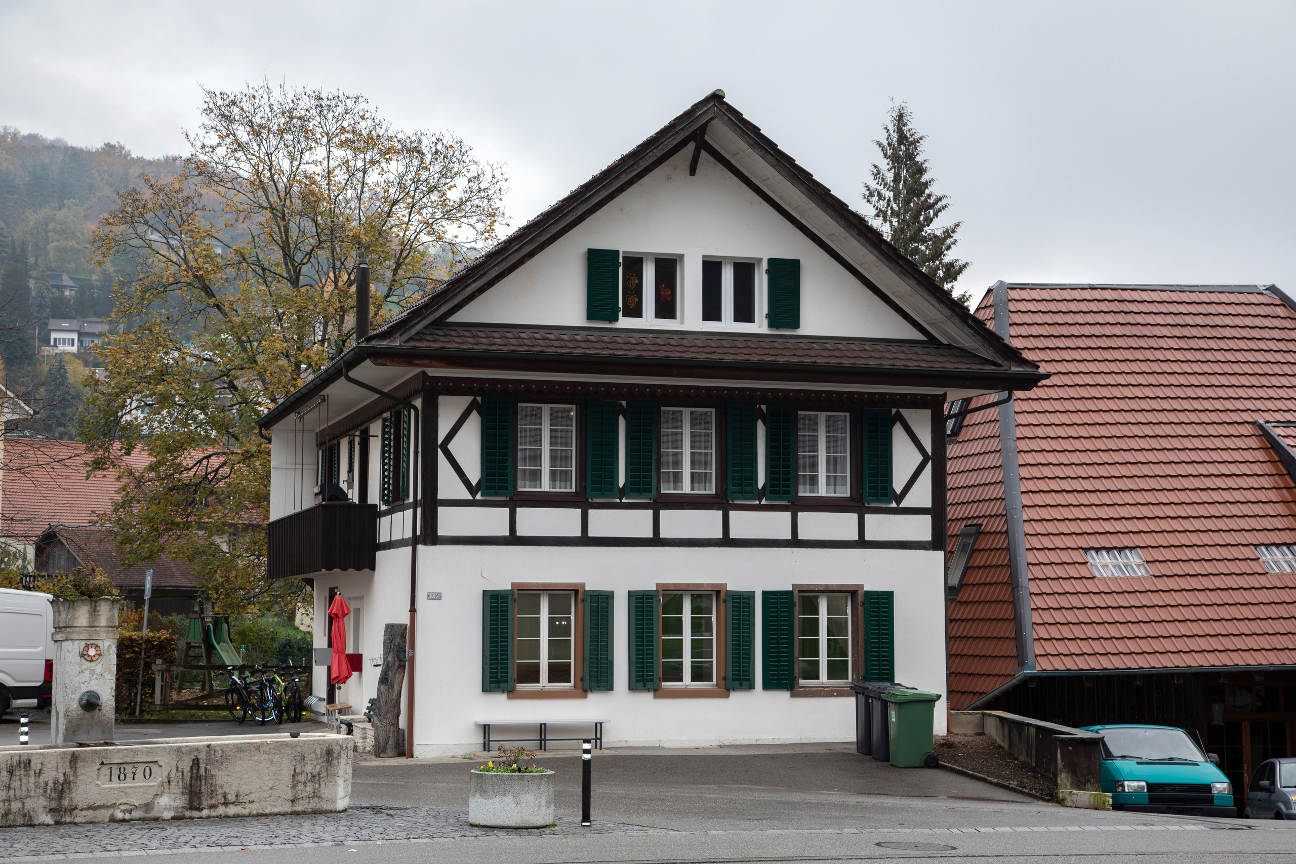 Aussenansicht von Baslerstrasse aus