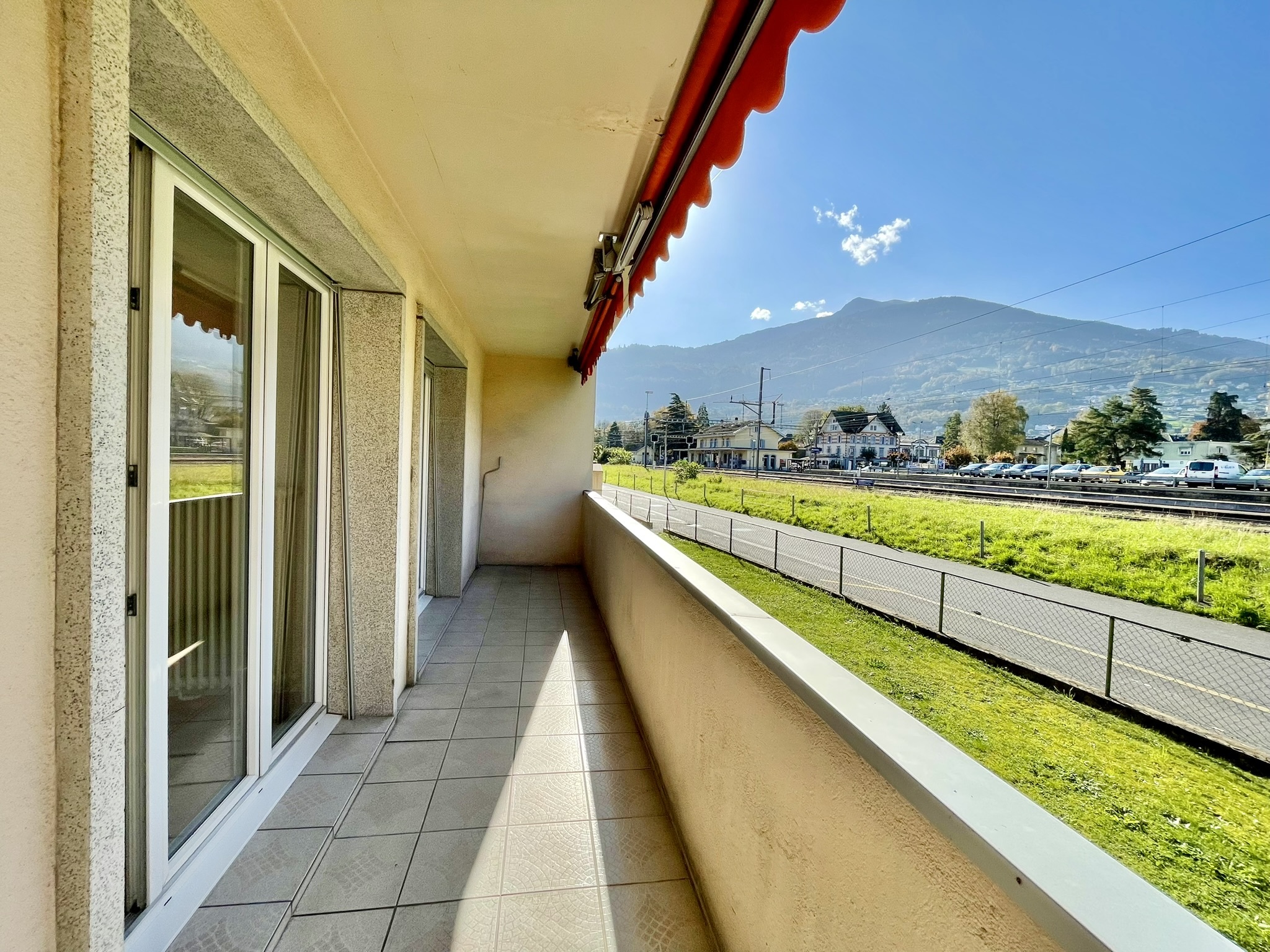 balcon sud et vue 