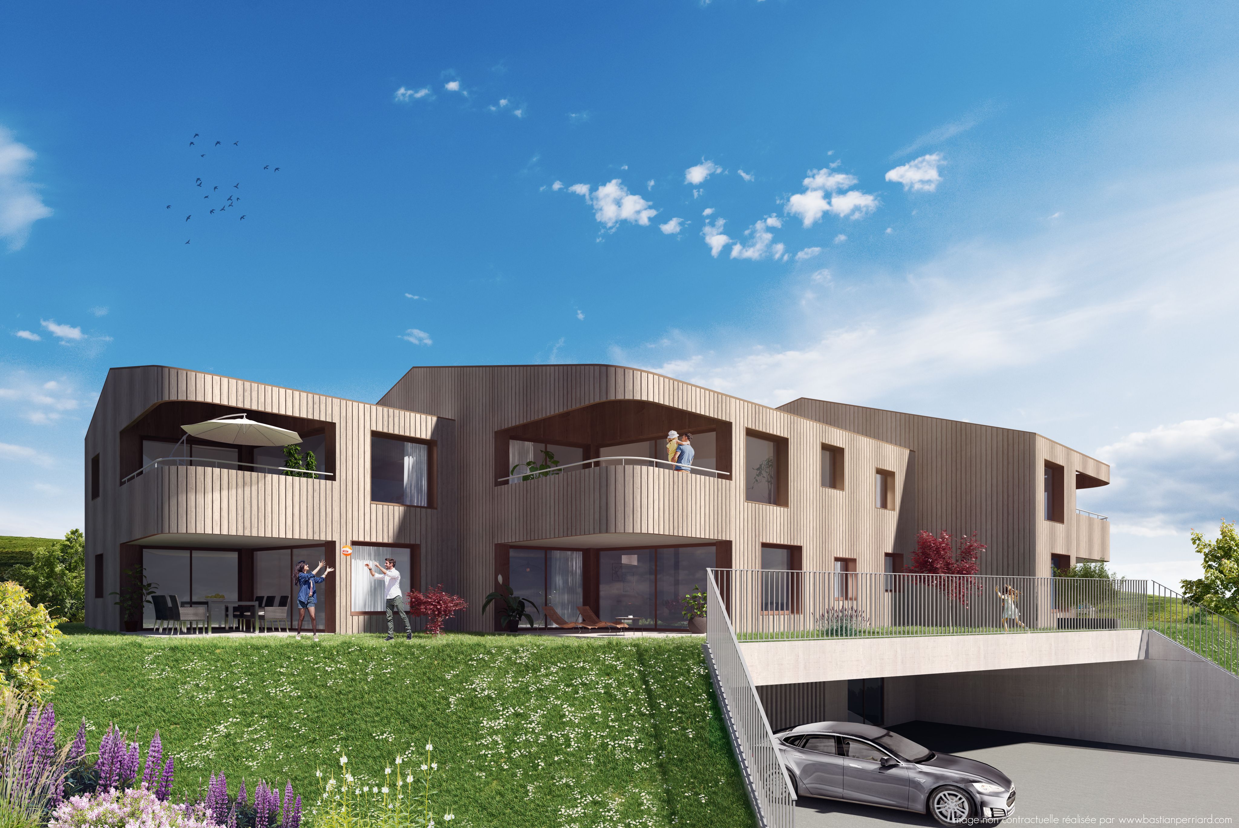 Immeuble sis à Farvagny - Pleinvent 30 - Vendu par CNC IMMOBILIER SA 026 422 32 32