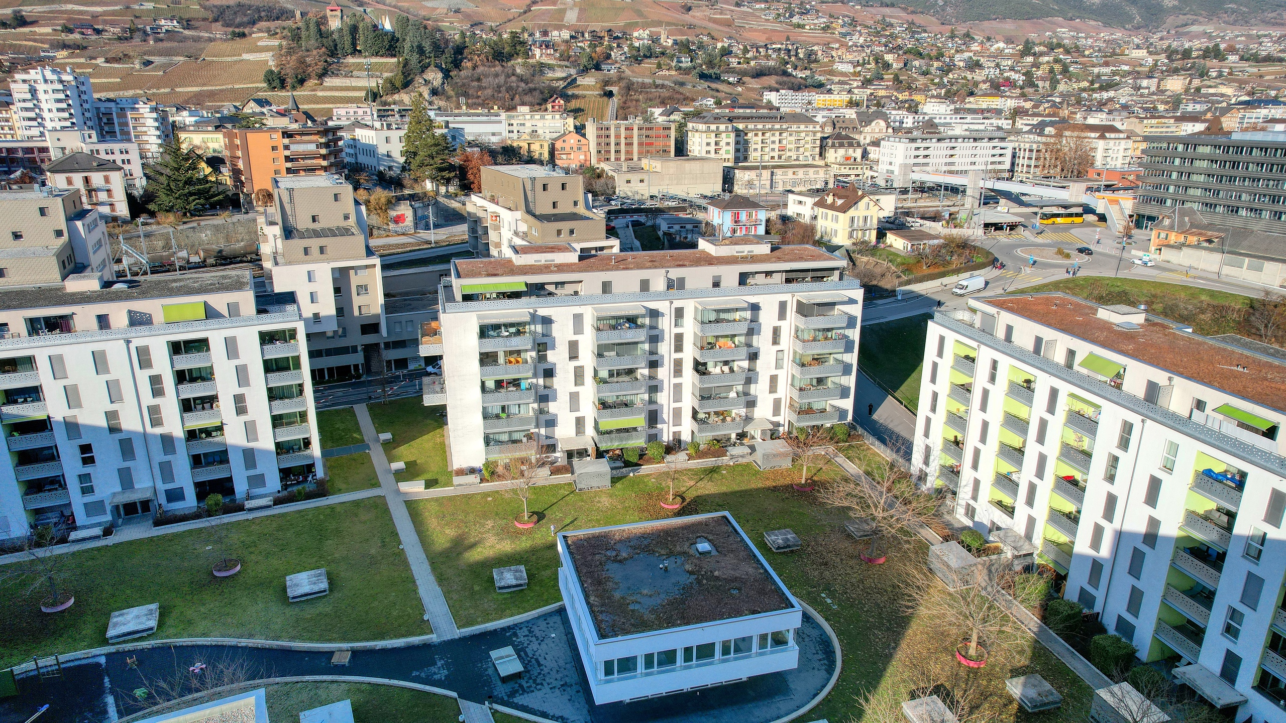 Apartment Sierre - Building