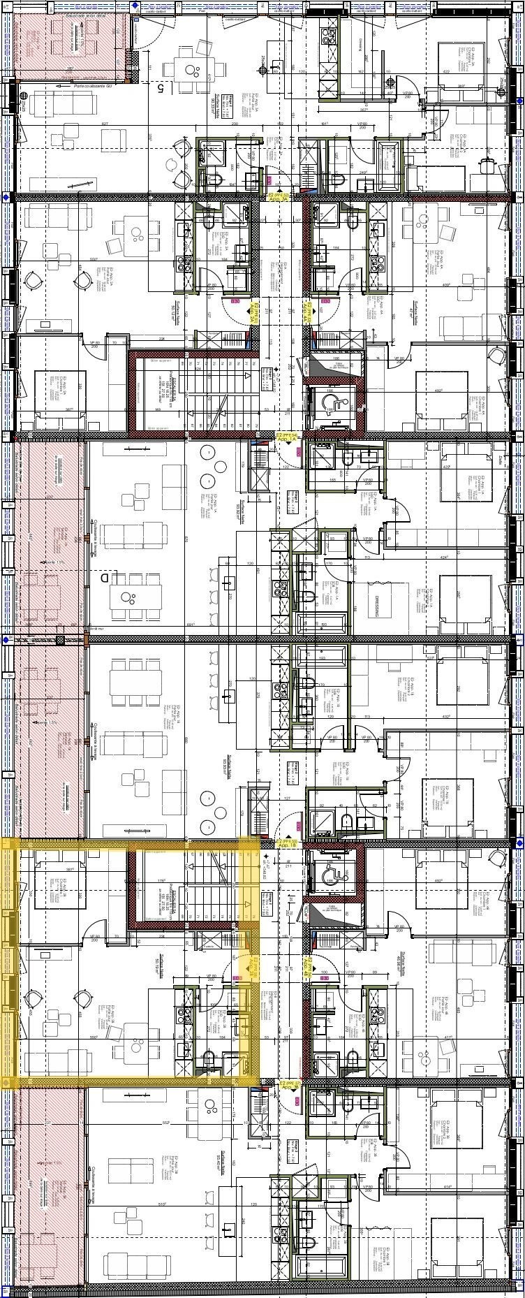 Situation de l'appartement au 2ème étage - SUD