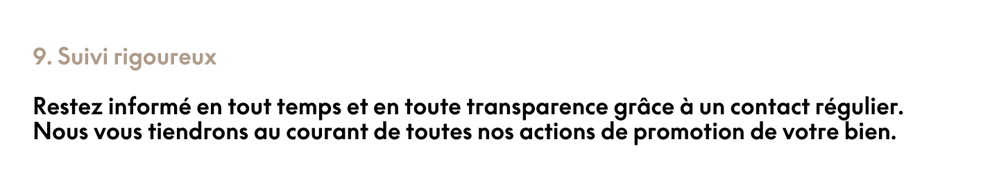 Notre équipe vous propose un accompagnement personnalisé dans cette étape importante de votre vie de propriétaire. 