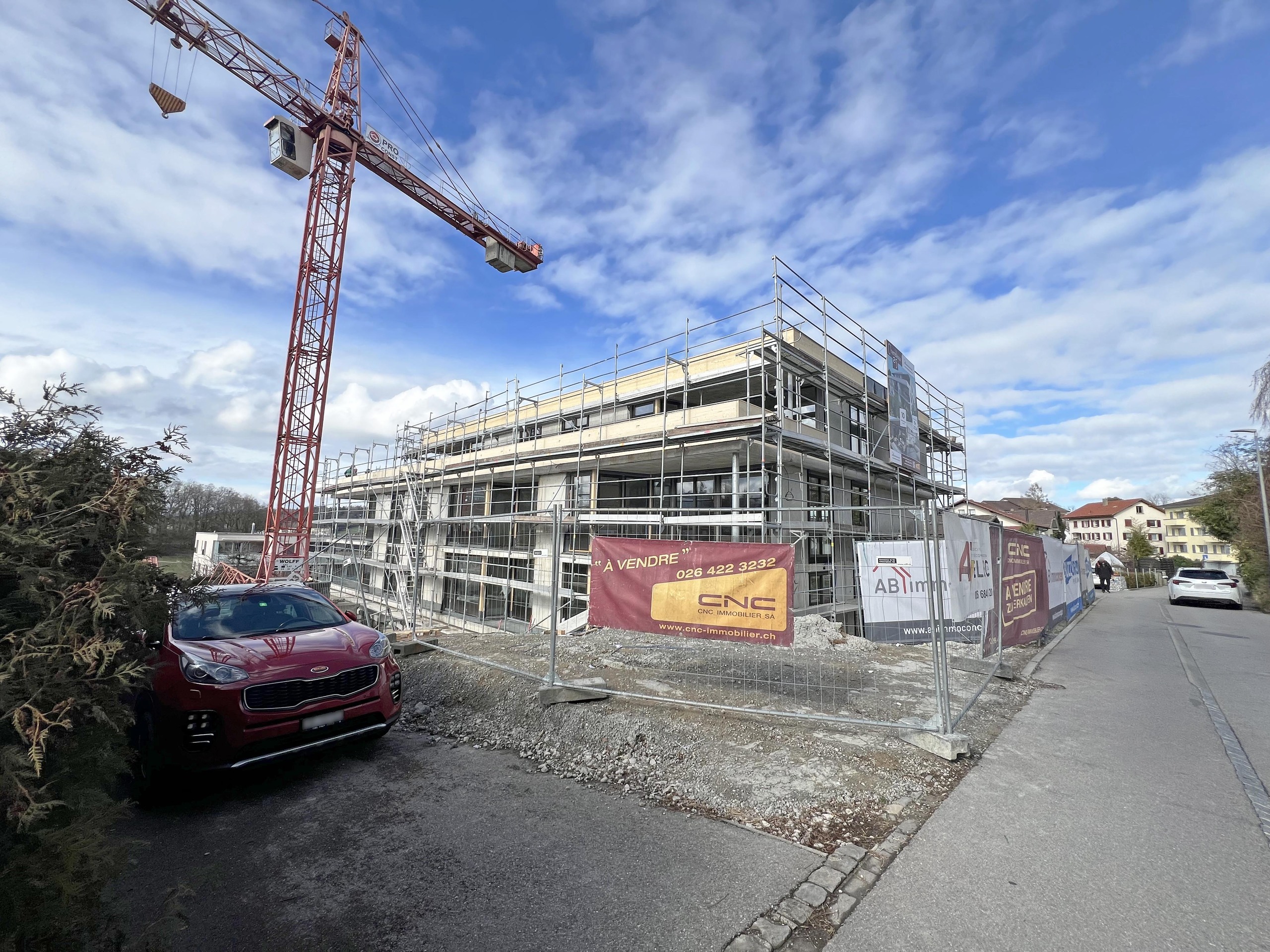 Chantier en cours - Février 2024