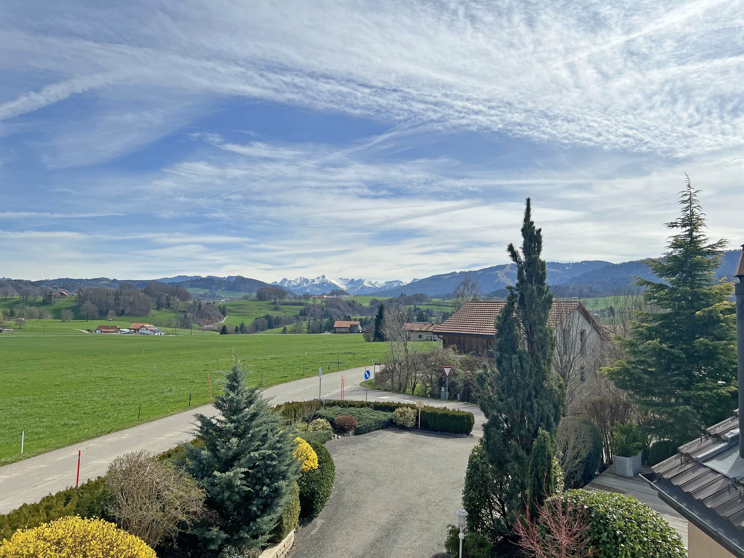 Vue depuis chambre à coucher parentale - Étage