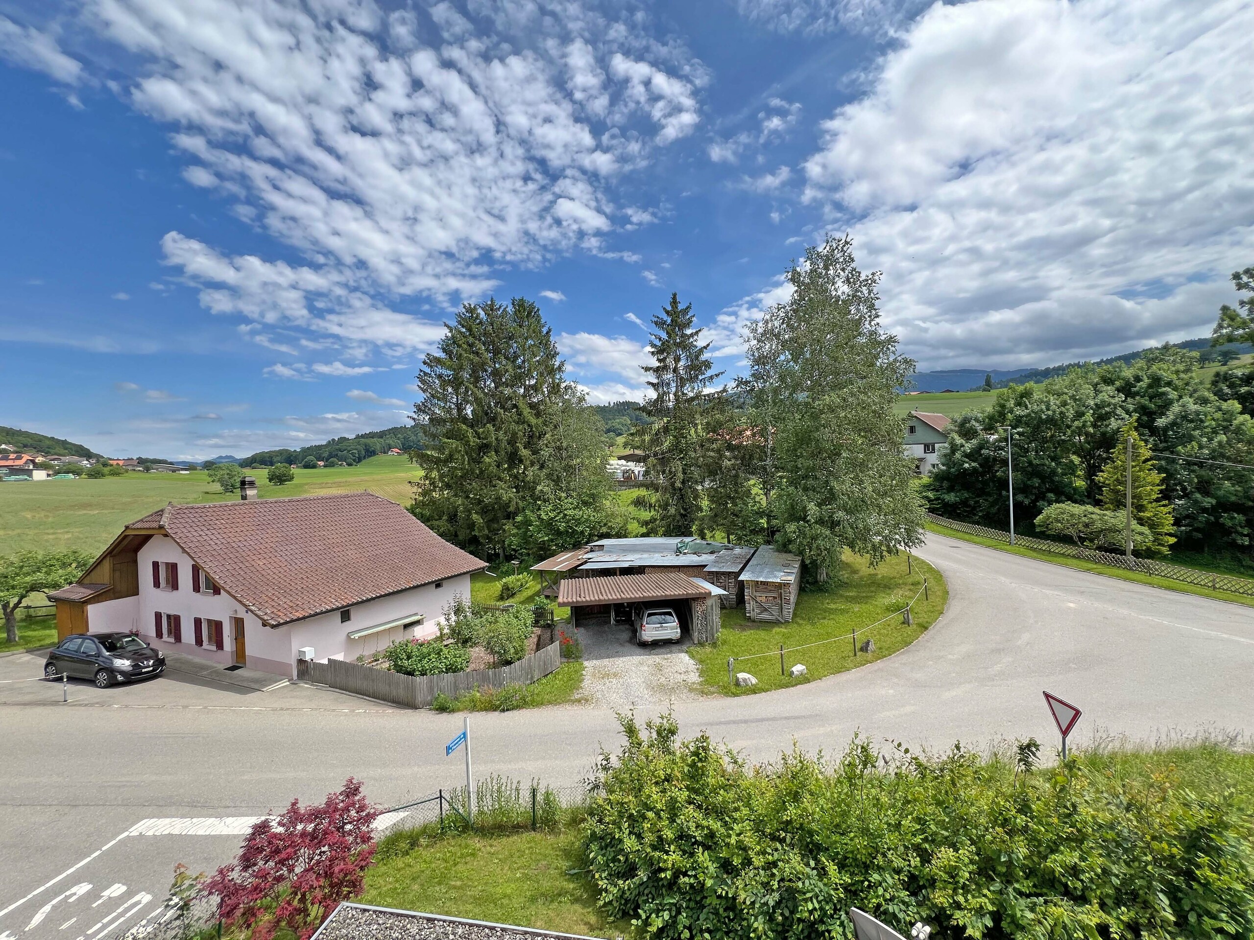 Vue depuis salle de bains - Étage