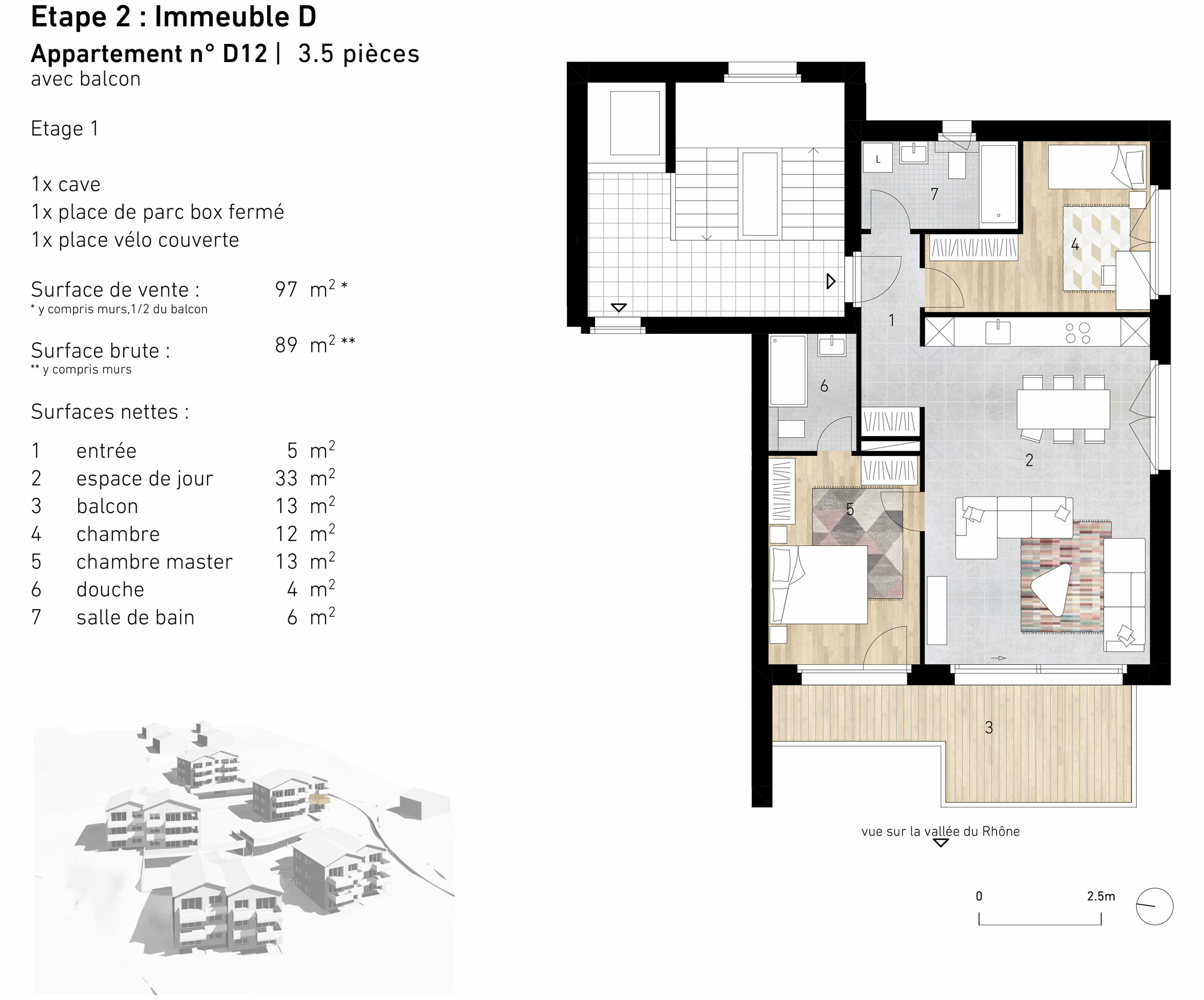 Plan de présentation - Frâne - Appartement D12