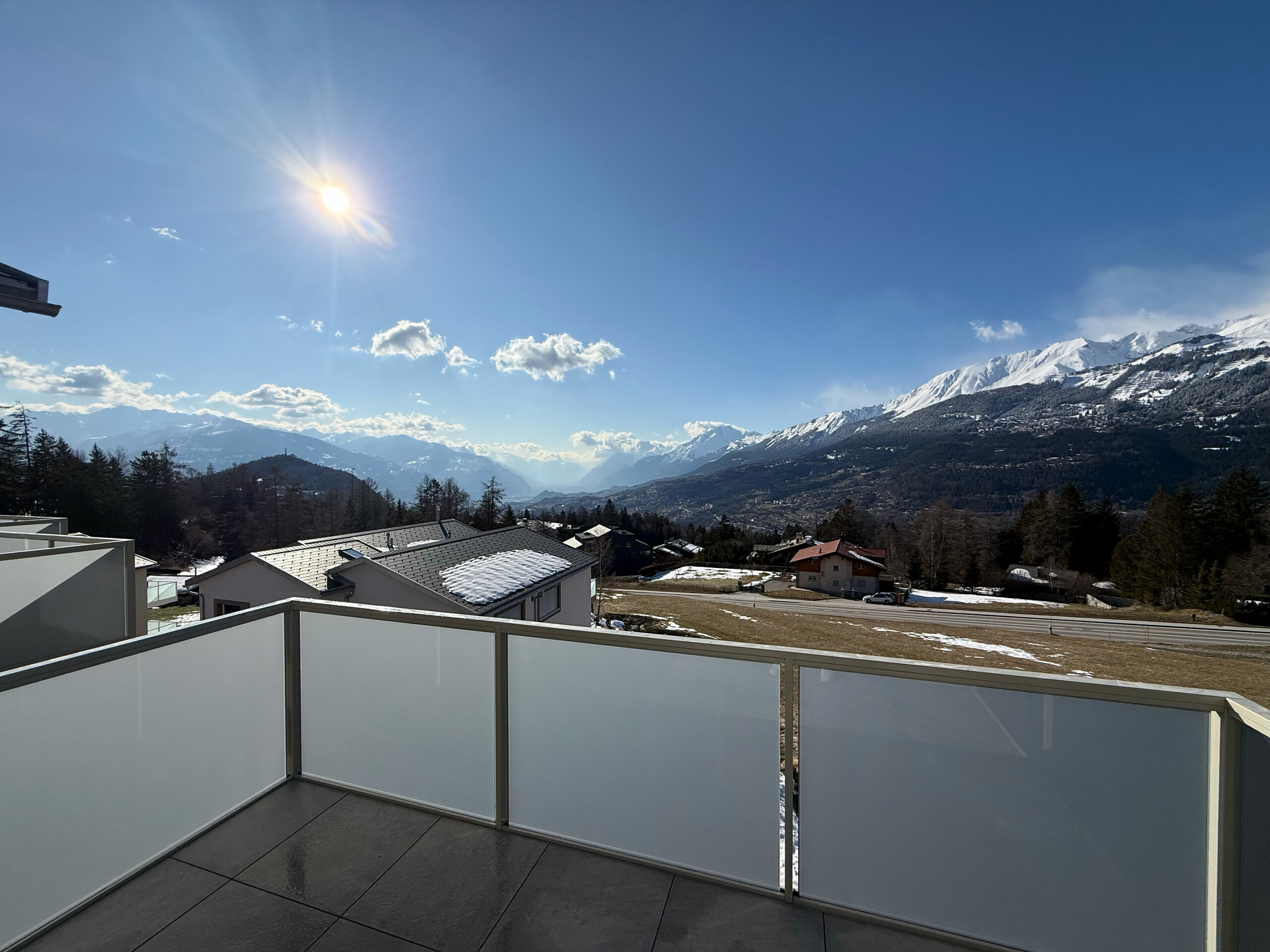 Vue extérieure depuis la terrasse