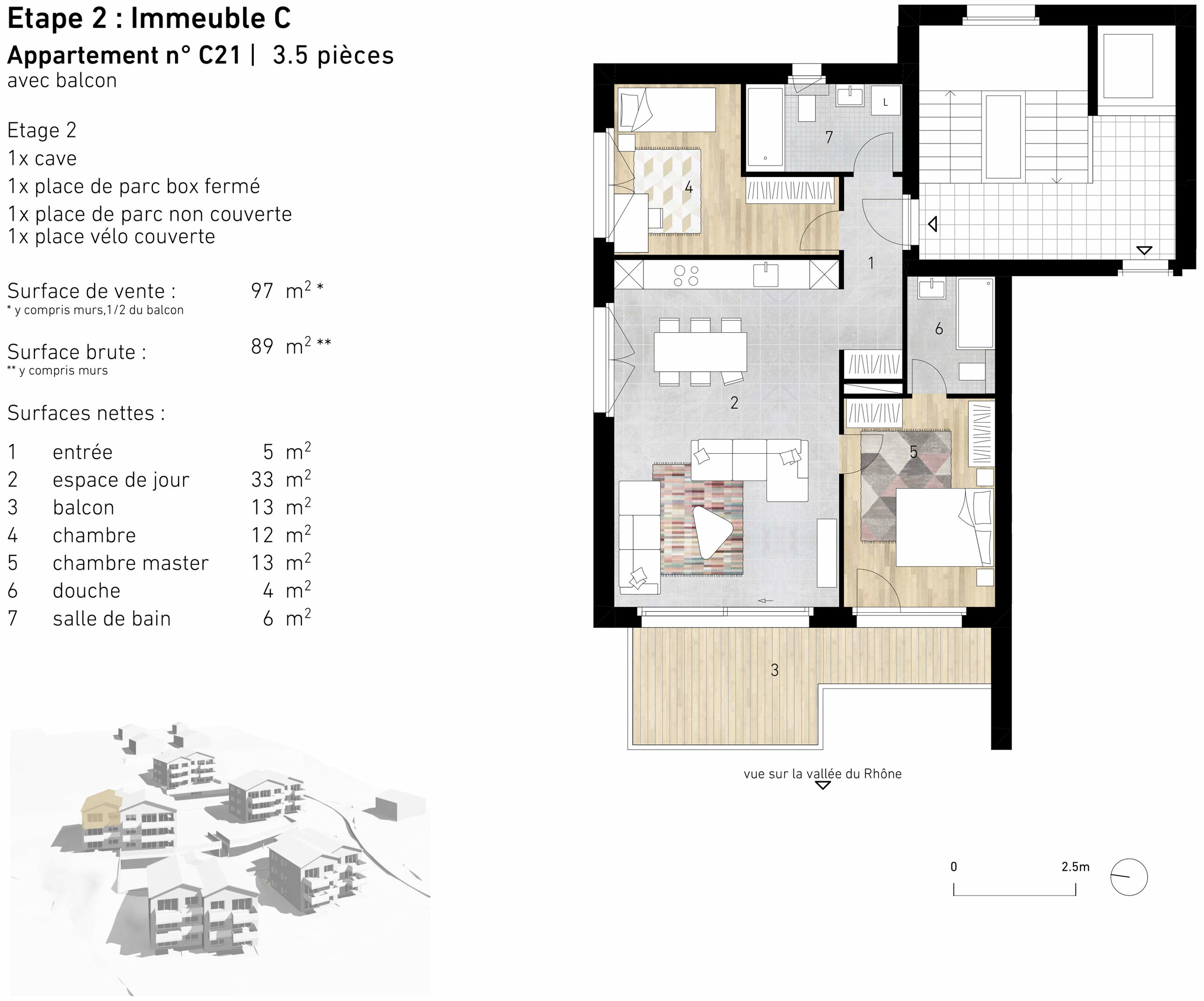 Plan de présentation - Frâne - Appartement D21