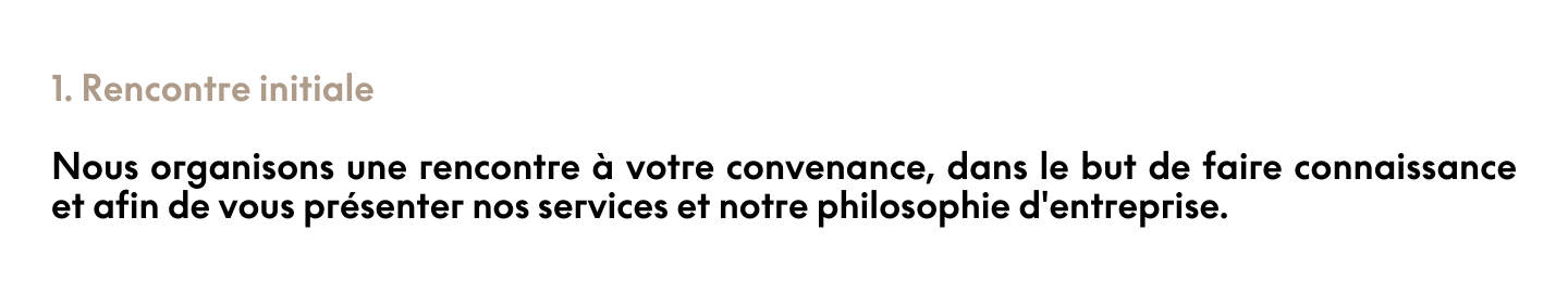 Notre équipe vous propose un accompagnement personnalisé dans cette étape importante de votre vie de propriétaire. 