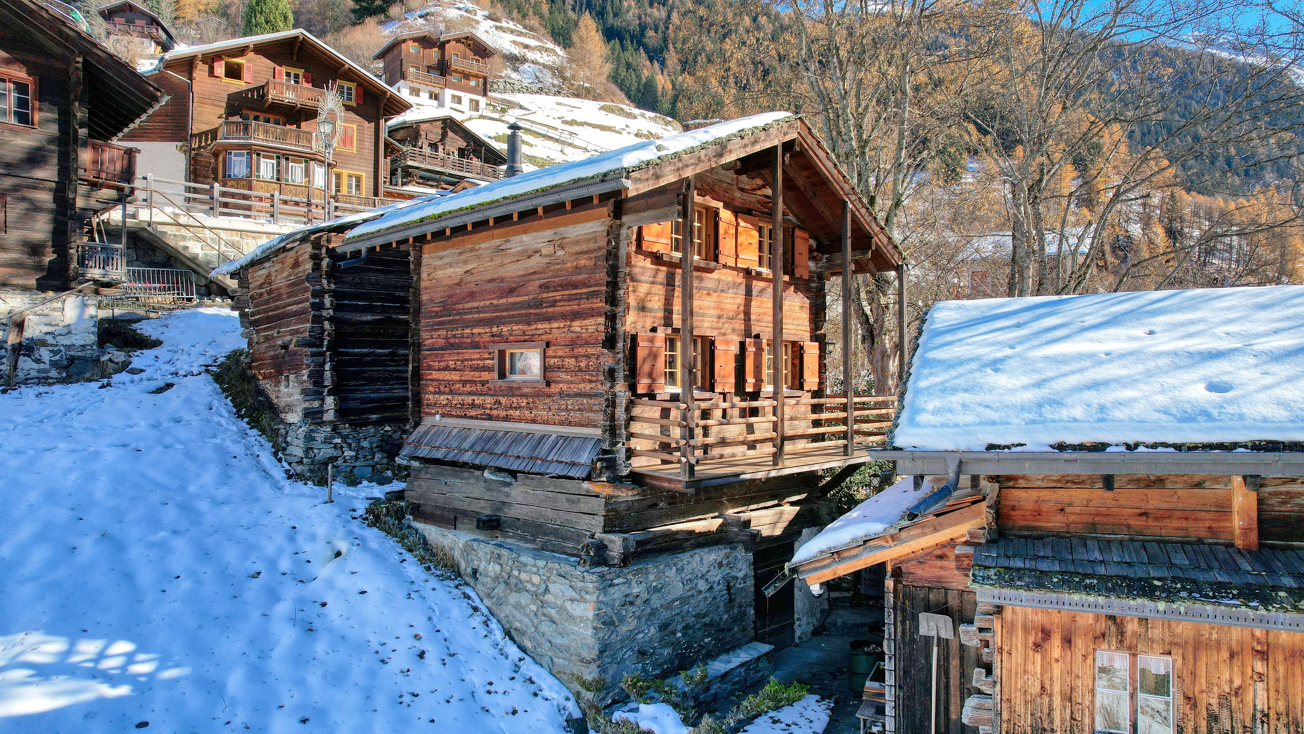 Chalet Ayer - Gebäude